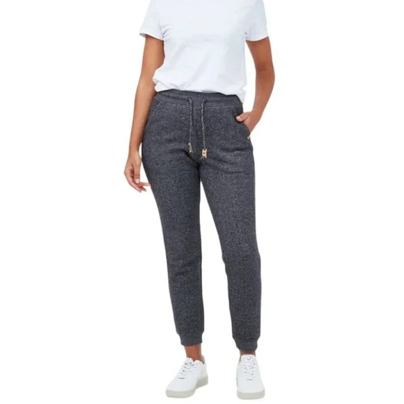 Tentree Women's Bamone Sweatpants Black Heather  Color - Picture 1 of 14